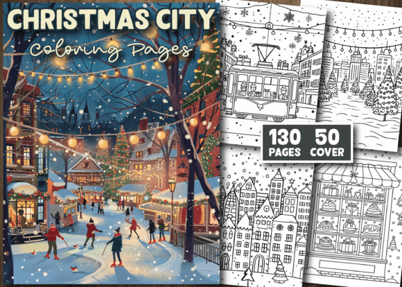 Christmas City Coloring Pages for Adults: A Real Crafter's Review