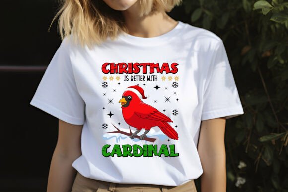 Christmas is Better with Cardinal: A Designer's Take on T-Shirt Designs