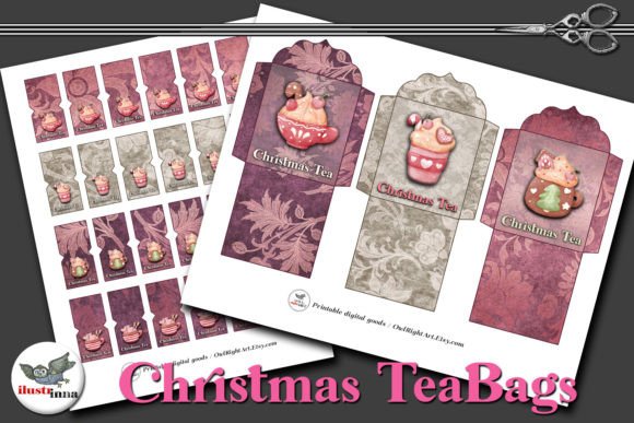 Christmas TeaBag Envelopes and Labels Review