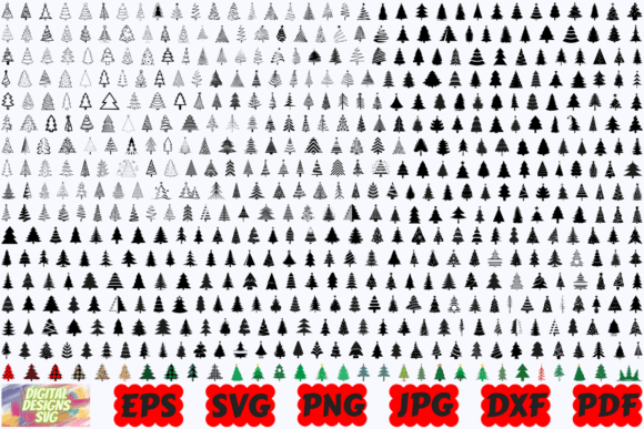 Christmas Tree SVG Tree SVG Christmas for Crafts
