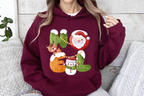 Cute Christmas Noel T-Shirt Design for T-Shirt Designs
