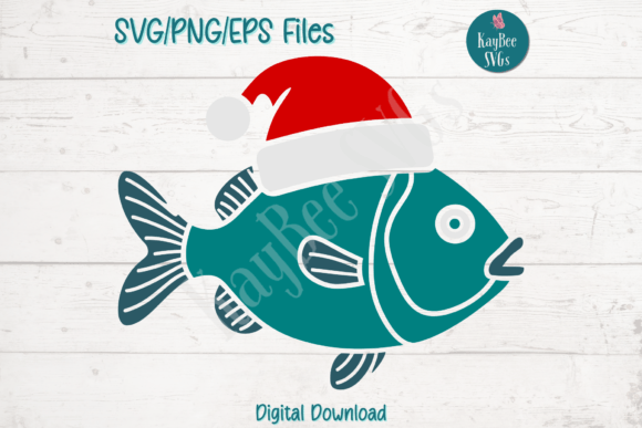 Fish in Christmas Hat Embroidery Design Review