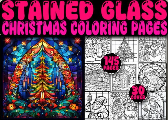 Stained Glass Christmas Coloring Pages Review for Brand Design