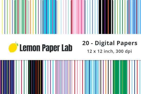 Striped Digital Paper for the Holidays: A Designer’s Review